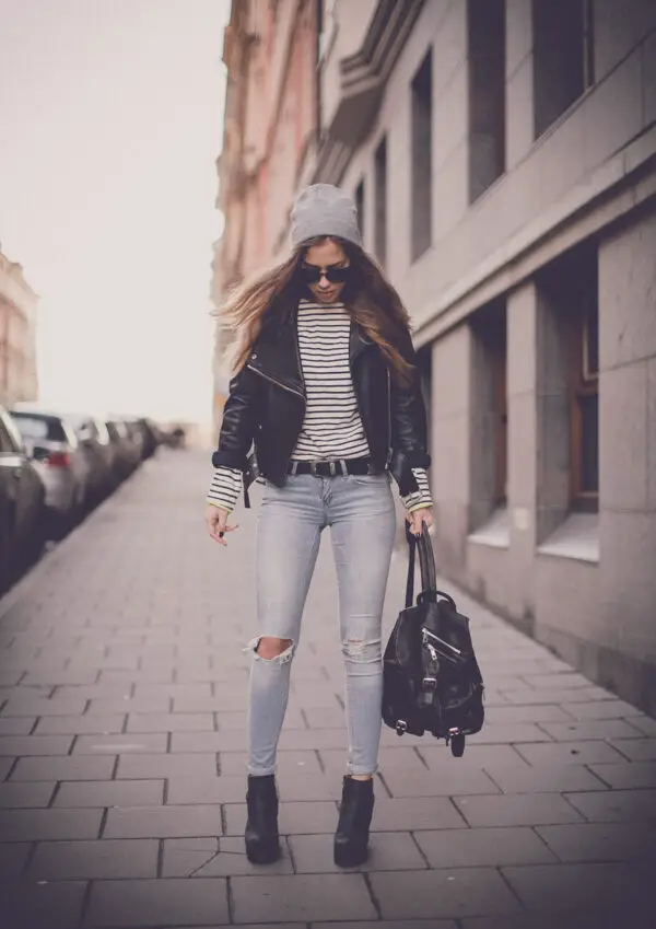 6-striped-top-with-leather-jacket