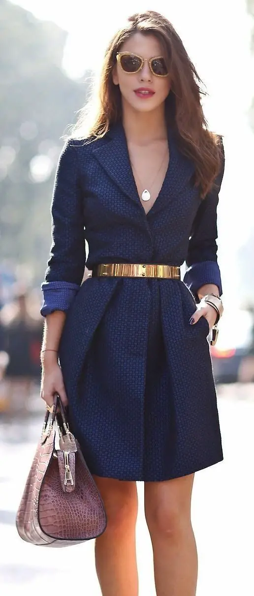 blue-dress-with-gold-belt