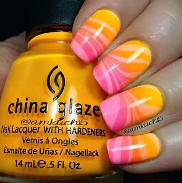 tropical-water-marbled-nails