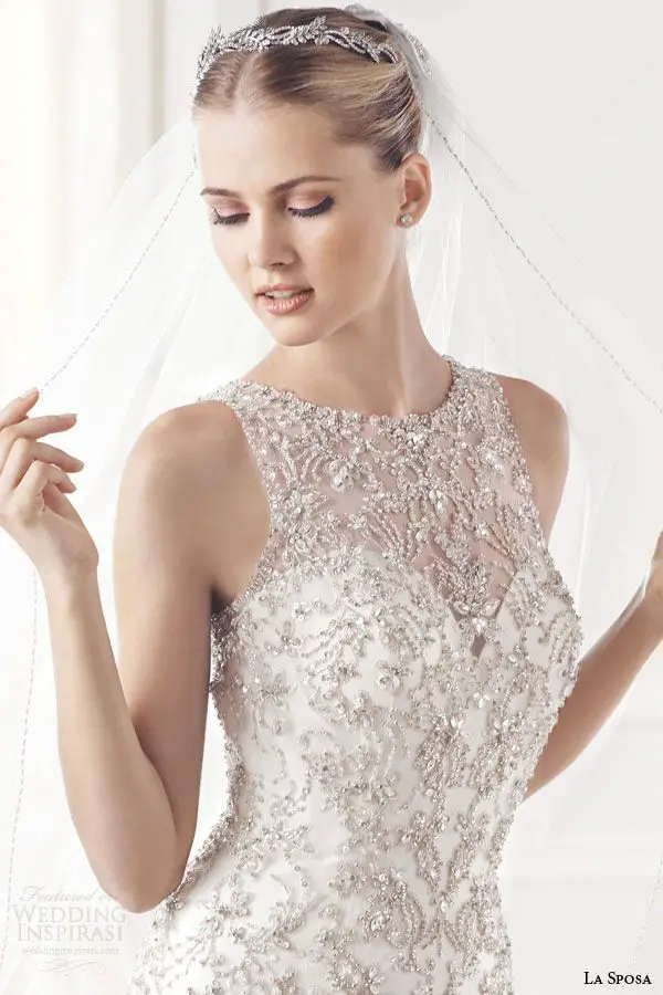 bead-detailing-on-wedding-gown