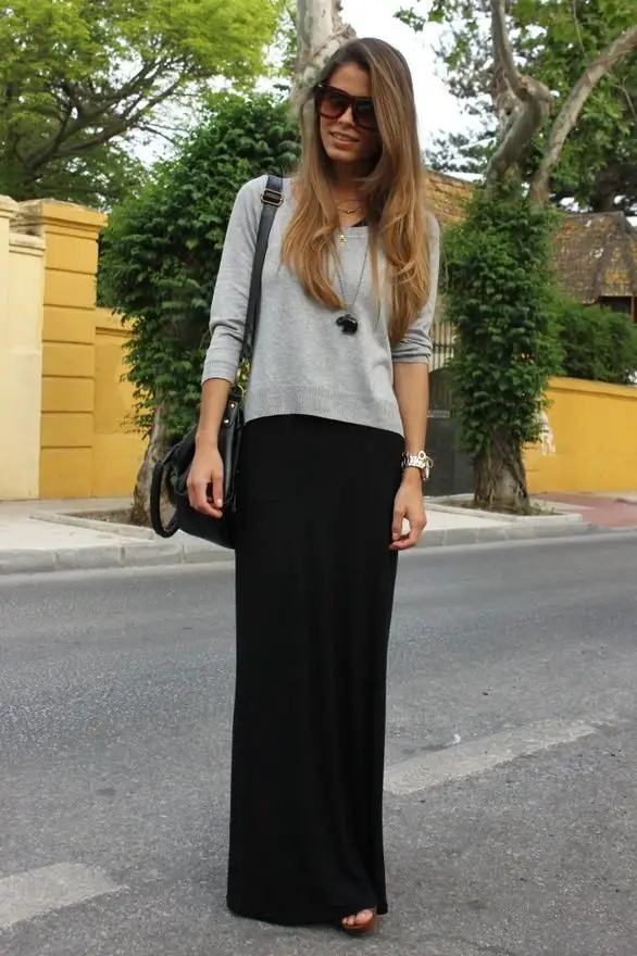 sweater-and-maxi-skirt