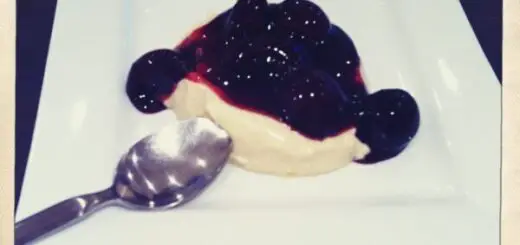 goat-cheese-custard-and-cherries-in-red-wine-syrup
