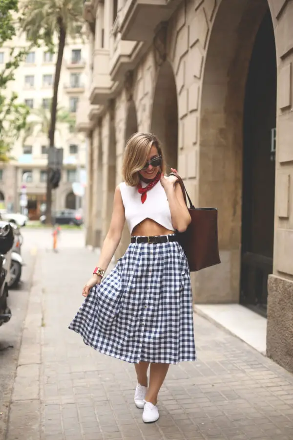 1-gingham-skirt-with-cute-top