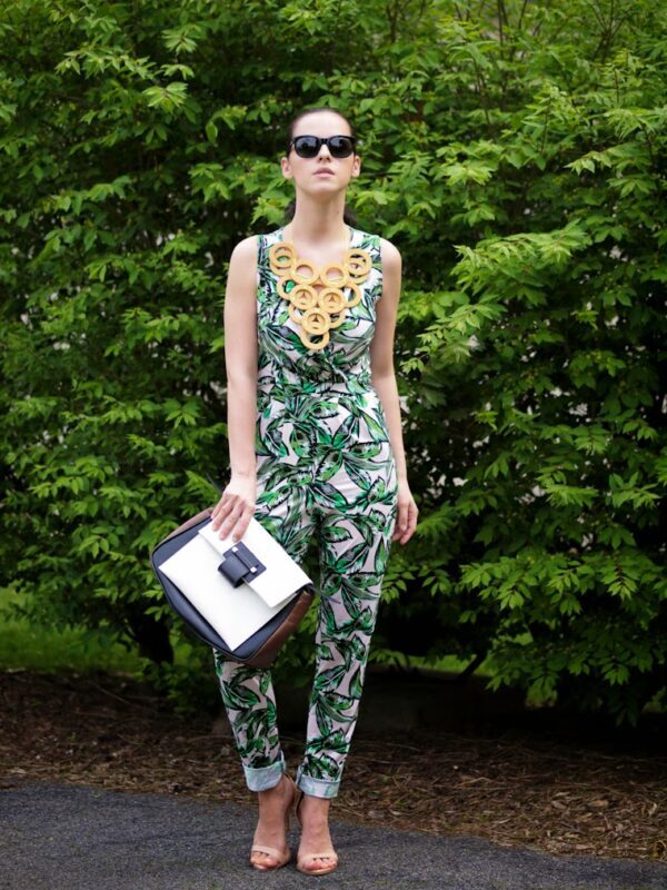 1-palm-print-jumpsuit-with-abstract-necklace