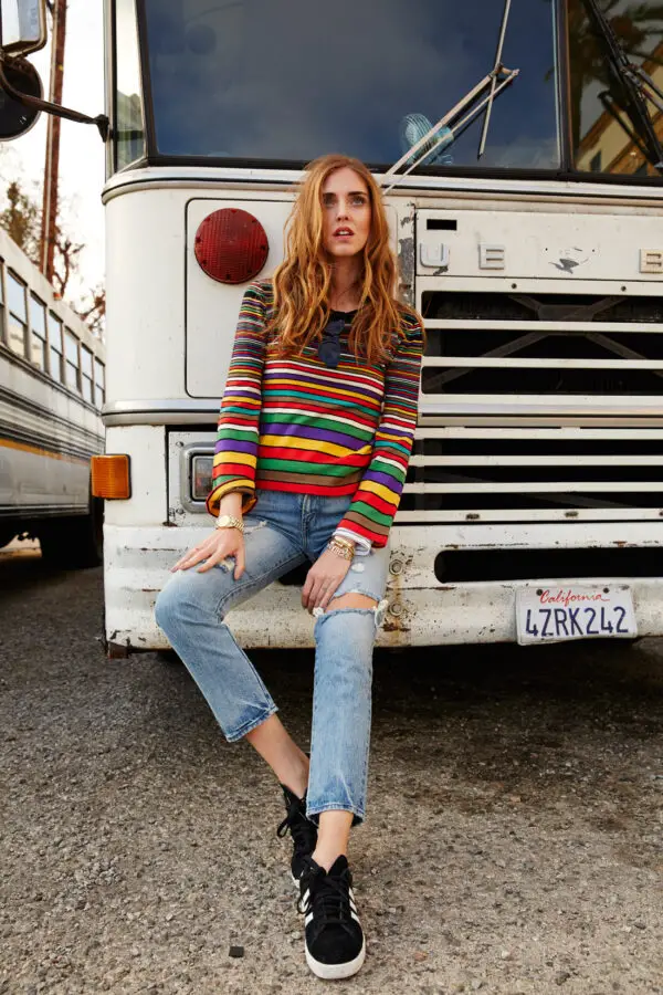 1-rainbow-striped-top-with-denim-jeans