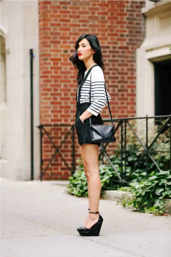 2-striped-top-with-jumper-shorts-and-wedge-sandals