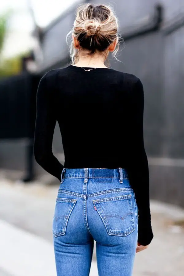 black-top-and-jeans