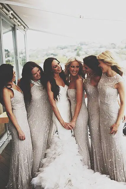 silver-embellished-bridesmaid-dresses