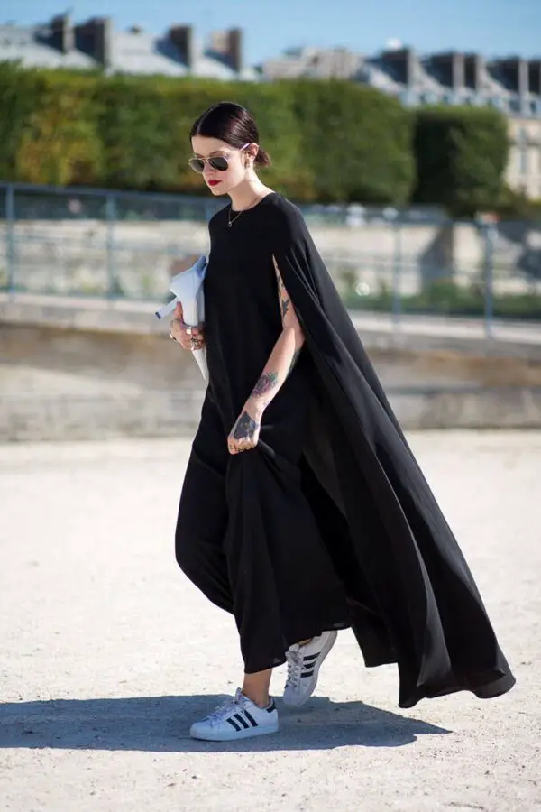 2-black-cape-with-sneakers