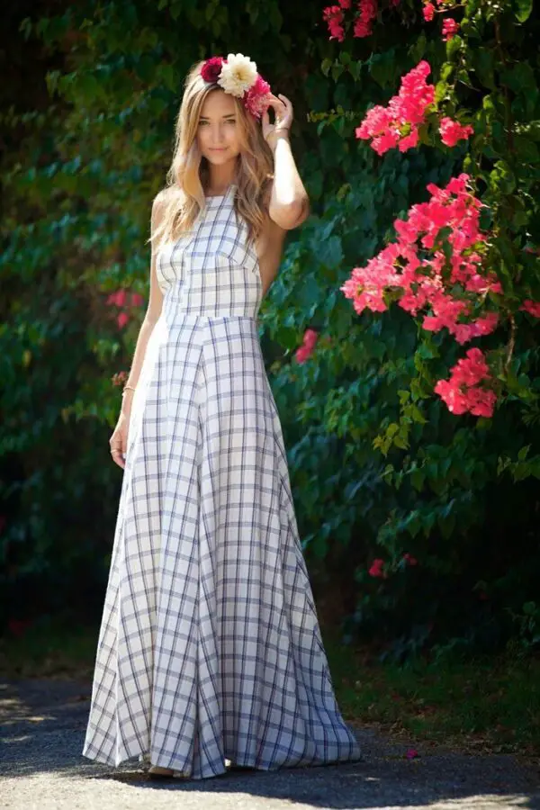 flower-crown-with-maxi-dress
