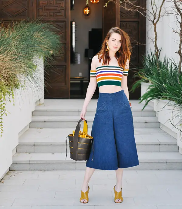 3-rainbow-striped-top-with-denim-culottes