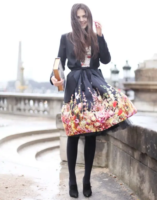 1-floral-print-skirt-with-blazer