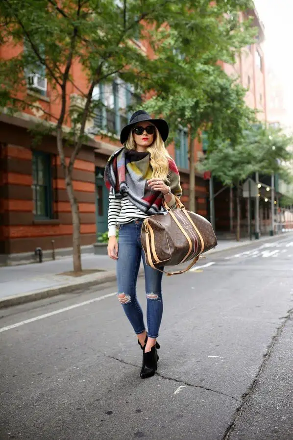1-ripped-jeans-with-striped-tee-and-scarf