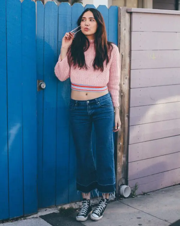 1-sweater-with-denim-culottes