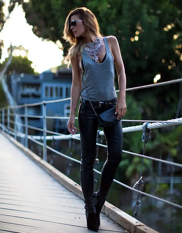 2-sexy-tank-top-with-leather-trousers