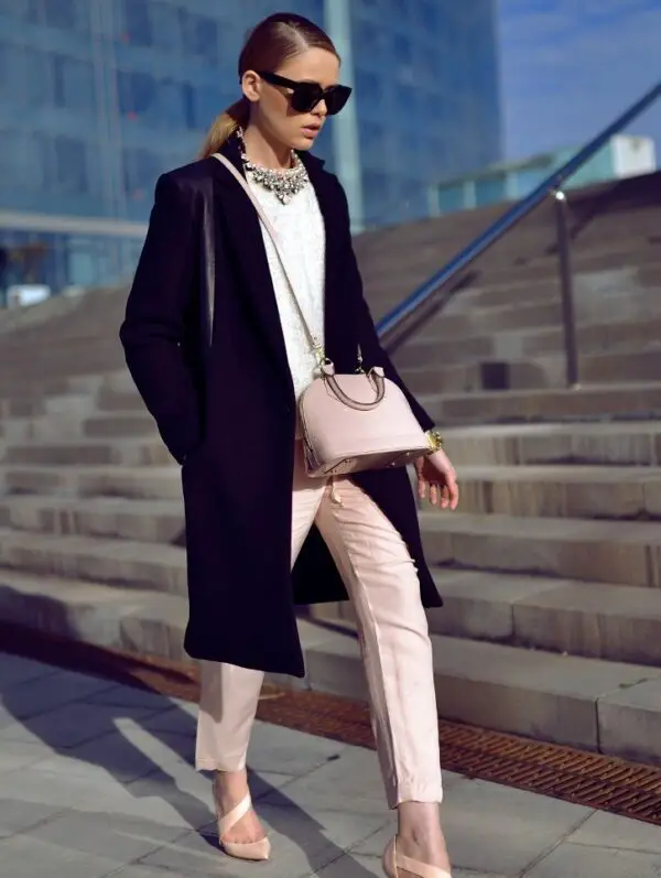 3-asymmetrical-heels-and-statement-necklace-with-chic-outfit