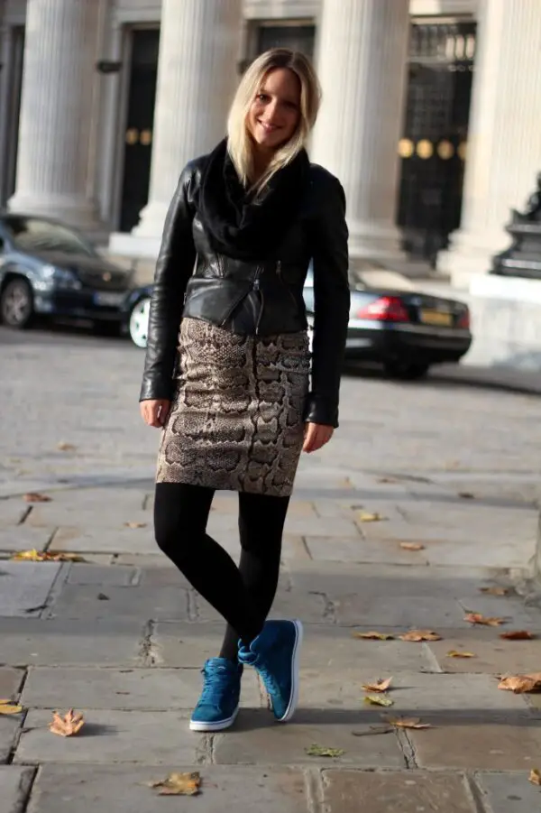3-fashion-runners-with-snake-print-skirt
