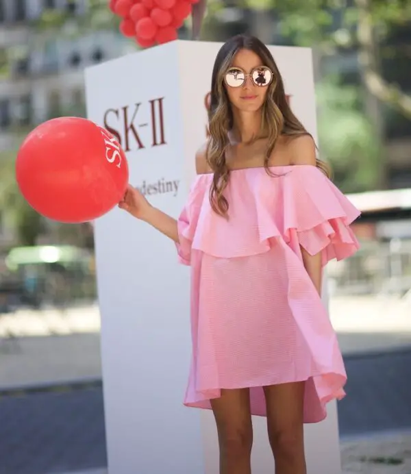 3-pink-ruffled-off-shoulder-dress