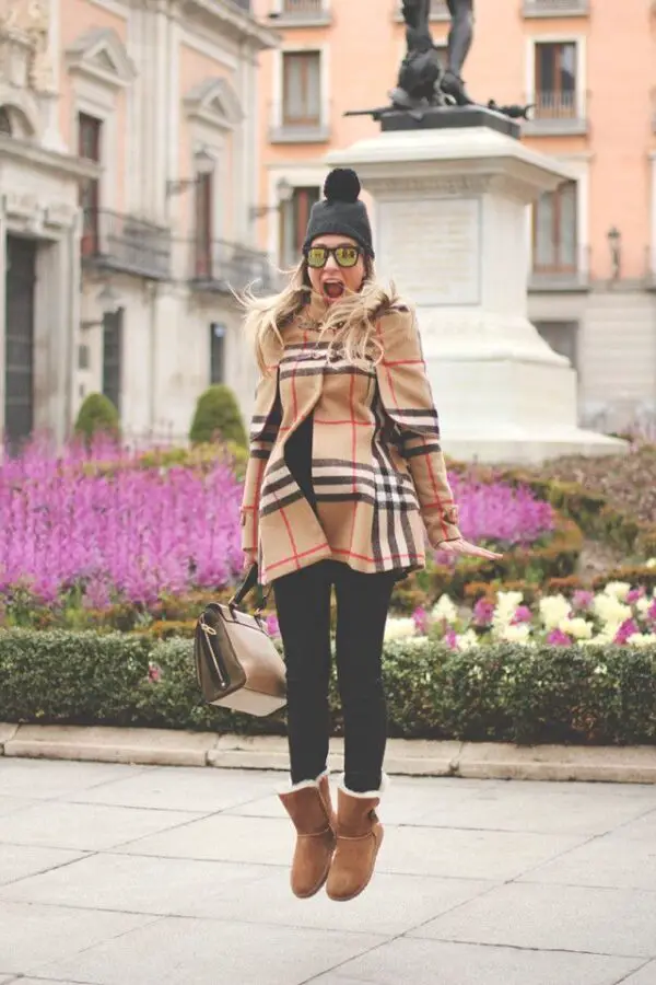 4-striped-coat-with-jeans-and-uggs-boots