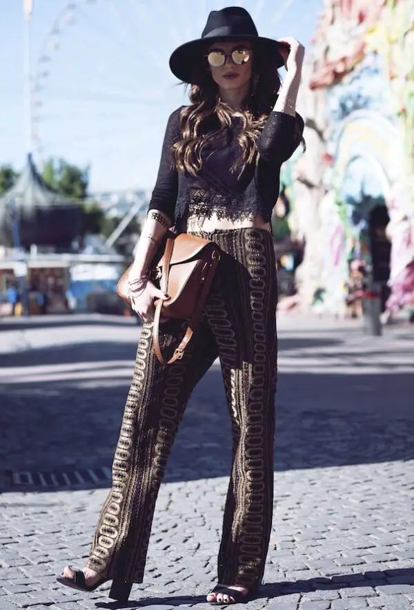 4-wide-leg-pants-with-boho-top-and-hat