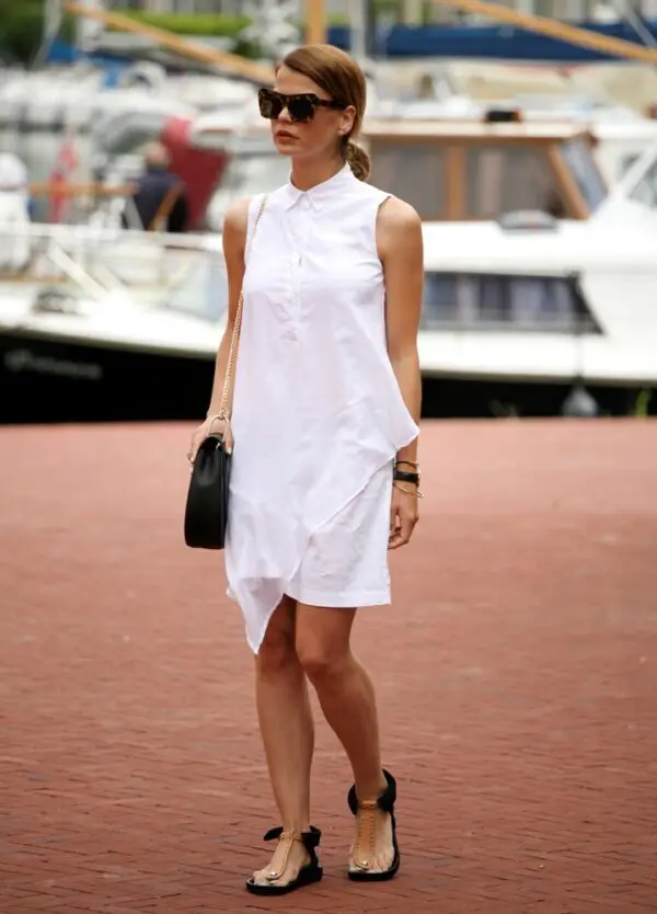 5-white-dress-with-thong-sandals