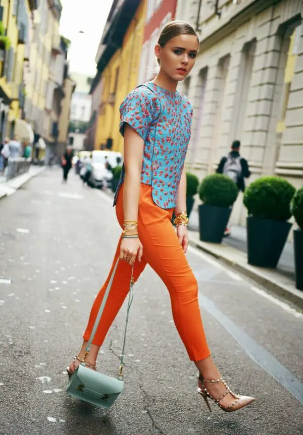 6-cute-blouse-with-orange-pants