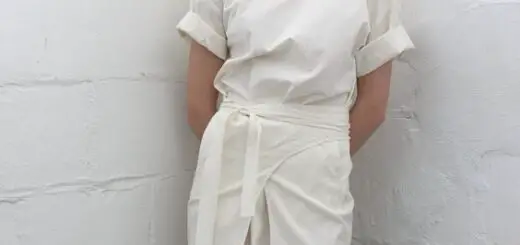 white-apron-dress