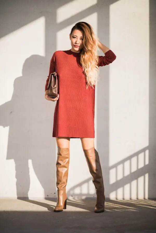 1-leather-boots-with-knitted-dress