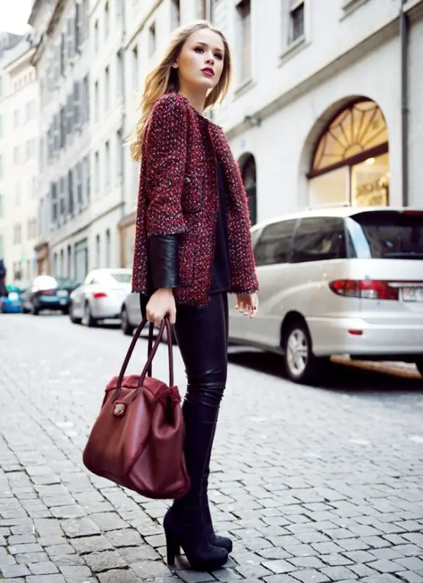 1-leather-trousers-with-burgundy-blazer