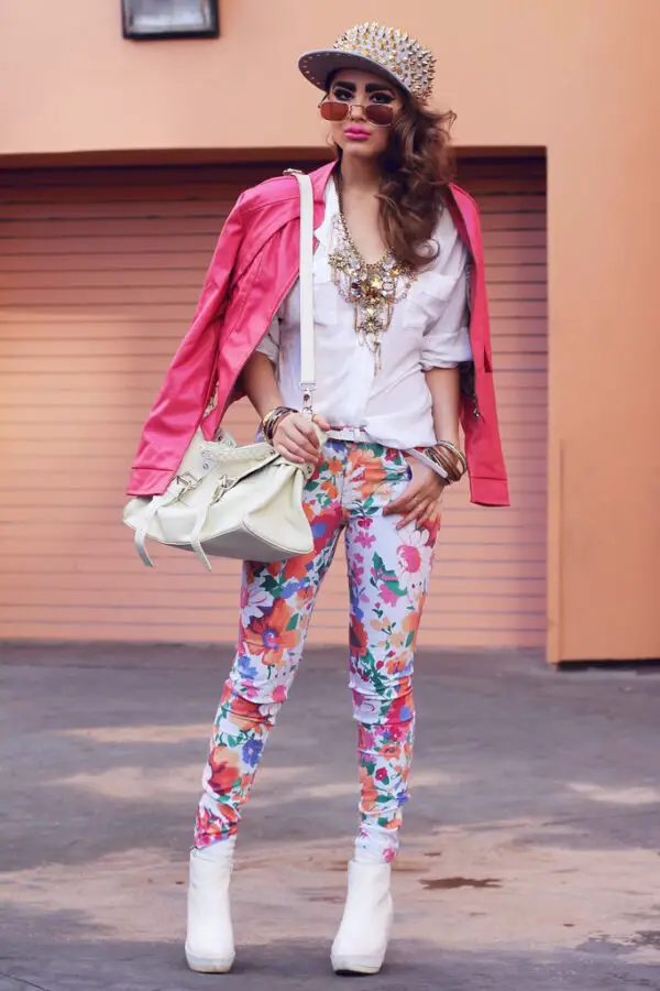 1-necklace-and-studded-baseball-cap-with-pink-jacket-and-floral-pants-1