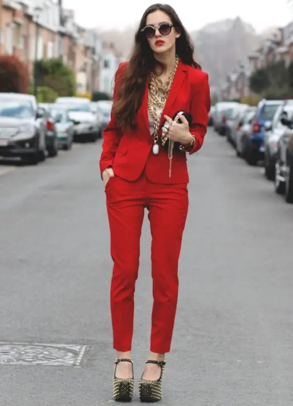 1-red-matching-blazer-and-pants-with-studded-gravity-shoes-1