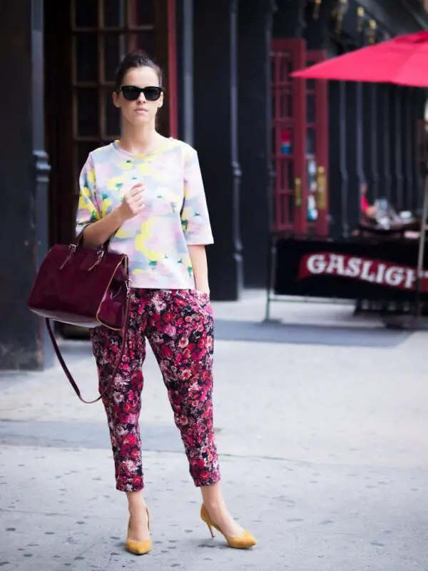 2-burgundy-bag-with-floral-top-and-pants