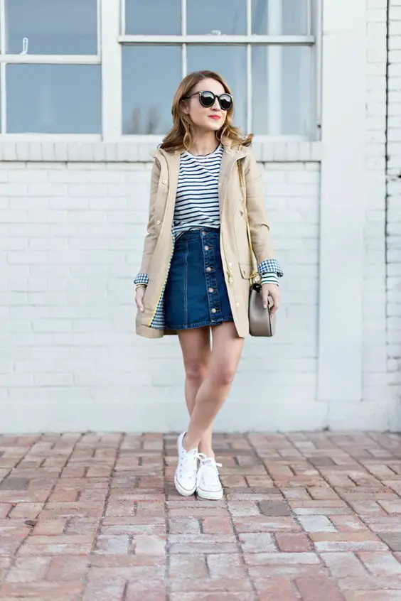 button-up-skirt-casual-classic-outfit