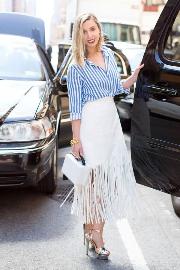 fringe-and-striped-top