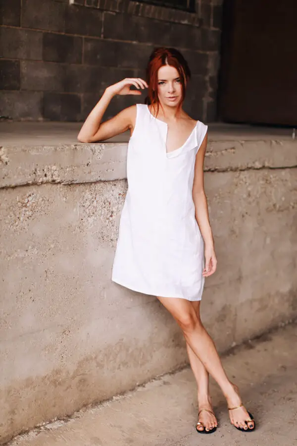 plain-white-dress