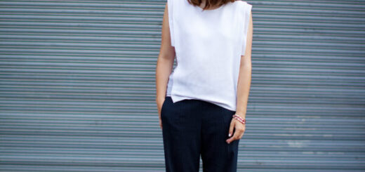 1-architectural-top-with-boxy-trousers-and-white-pumps