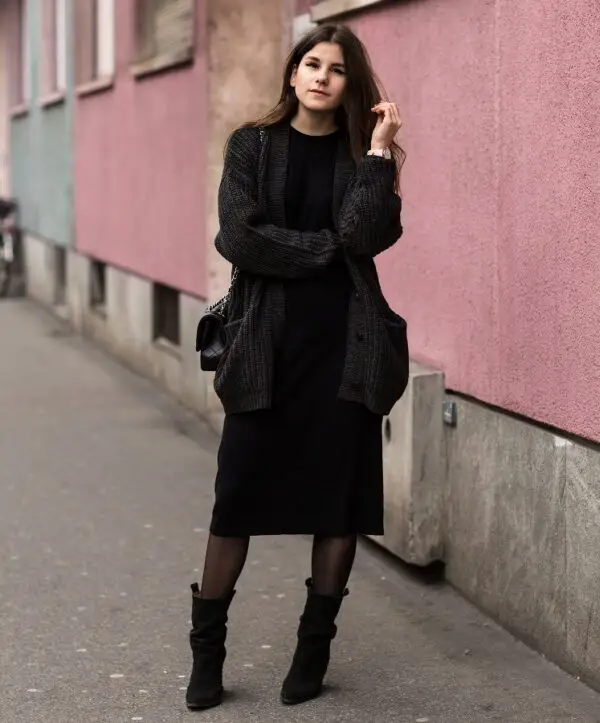 1-cardigan-with-black-dress