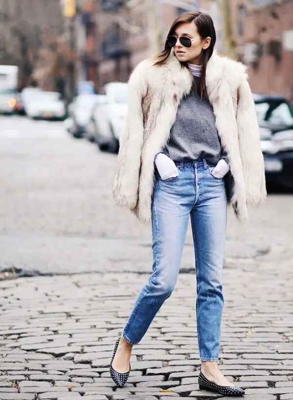 1-fur-coat-with-casual-outfit