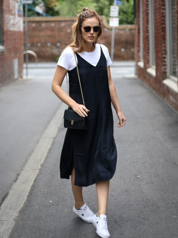 1-sneakers-with-slip-dress-and-tee