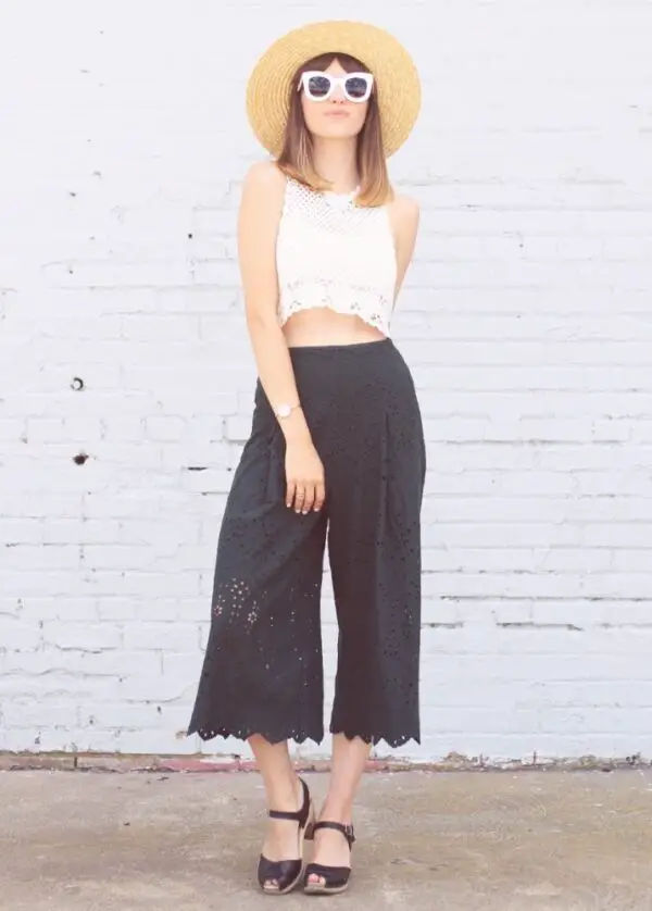 1-straw-hat-with-summer-culottes-and-crop-top