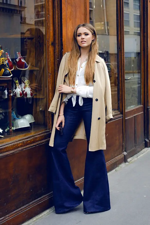 2-flared-jeans-with-trench-coat