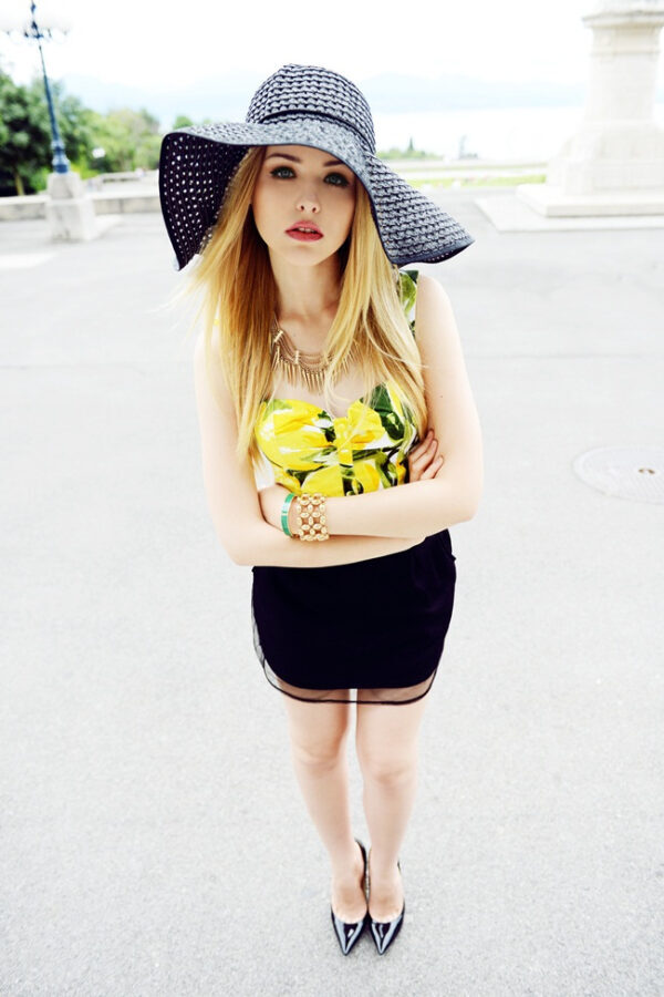 2-lemon-top-with-skirt-and-hat