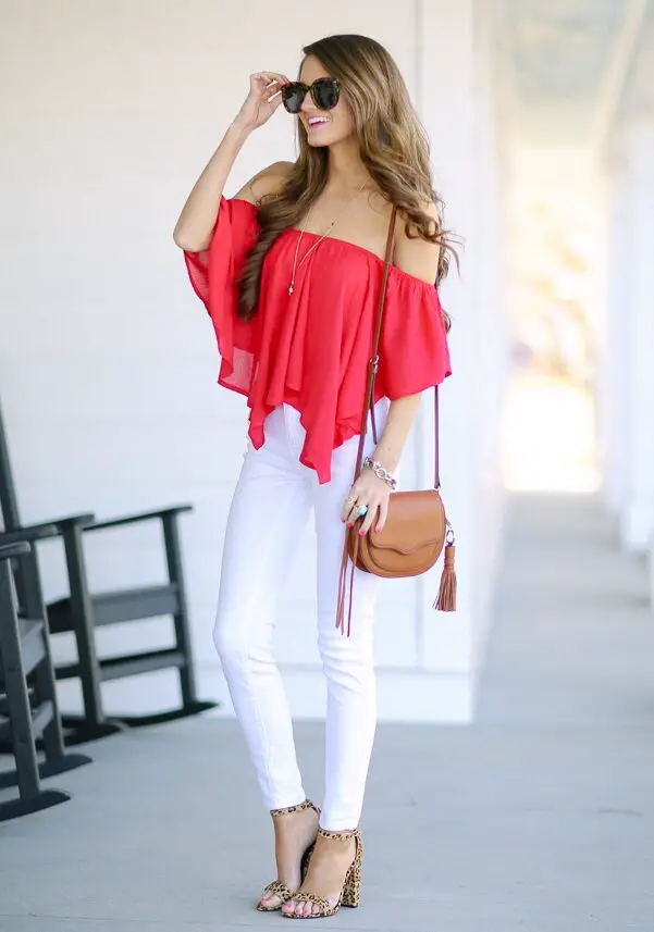 2-loose-off-shoulder-blouse-with-white-jeans