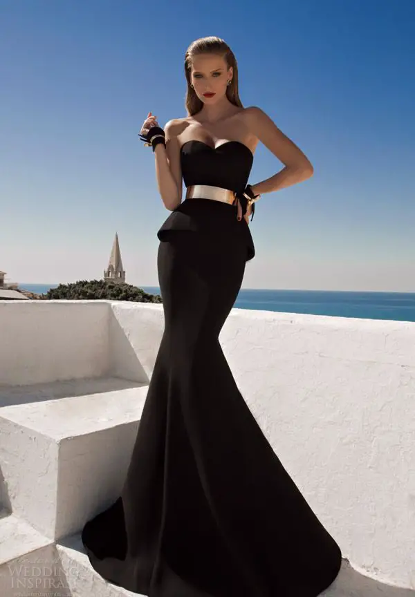 3-black-mermaid-gown-with-gold-belt