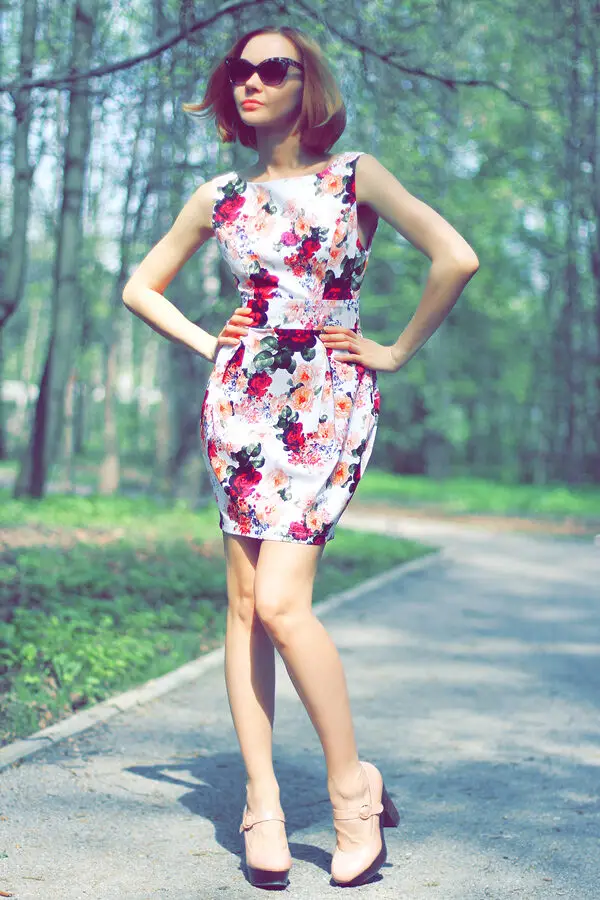 3-floral-print-dress-with-mary-jane-shoes