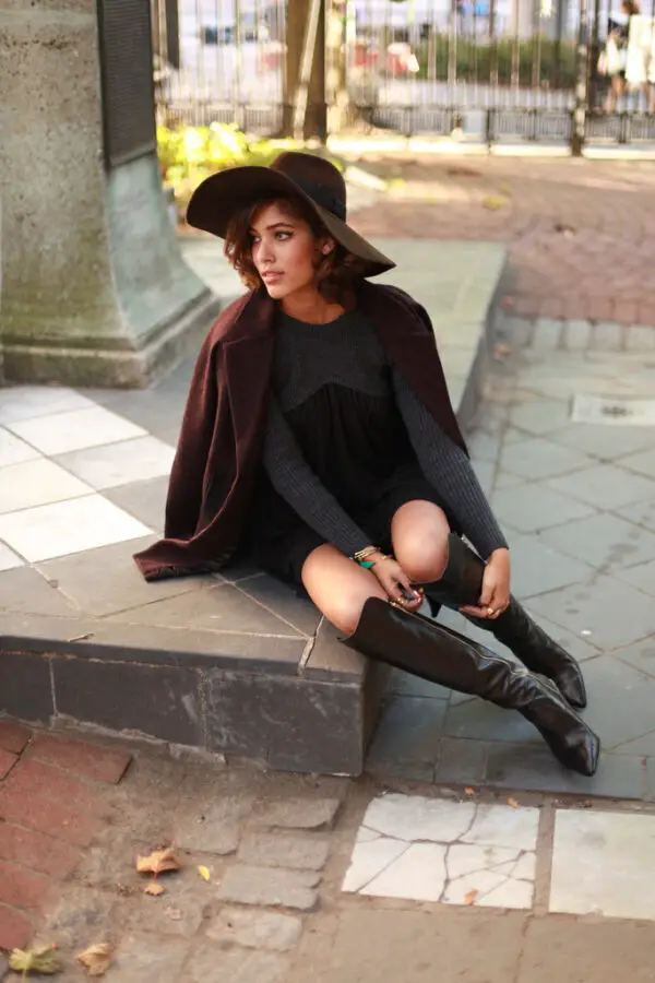 3-gray-and-black-dress-with-wool-coat-and-boots-2