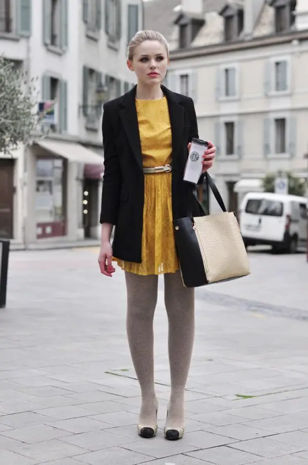 3-mustard-dress-with-black-blazer