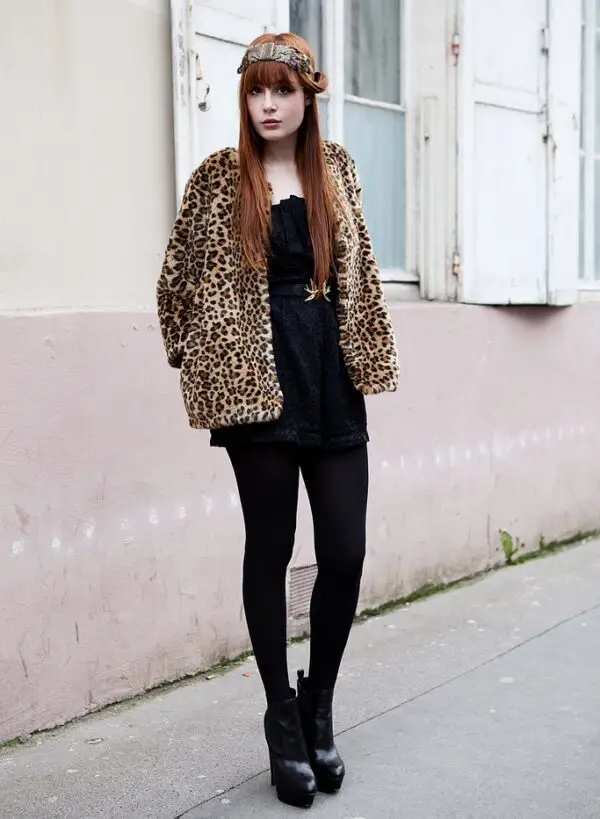 4-art-deco-headband-with-leopard-coat-and-black-outfit