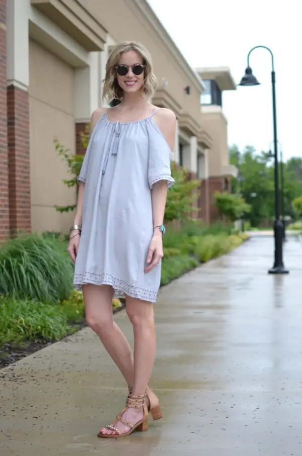 4-cold-shoulder-dress-with-strappy-sandals