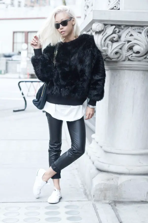 4-fur-sweater-with-leather-trousers